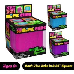 Alternative view of NeeDoh Nice Cube – Solid Squish – 2.25″ Cube